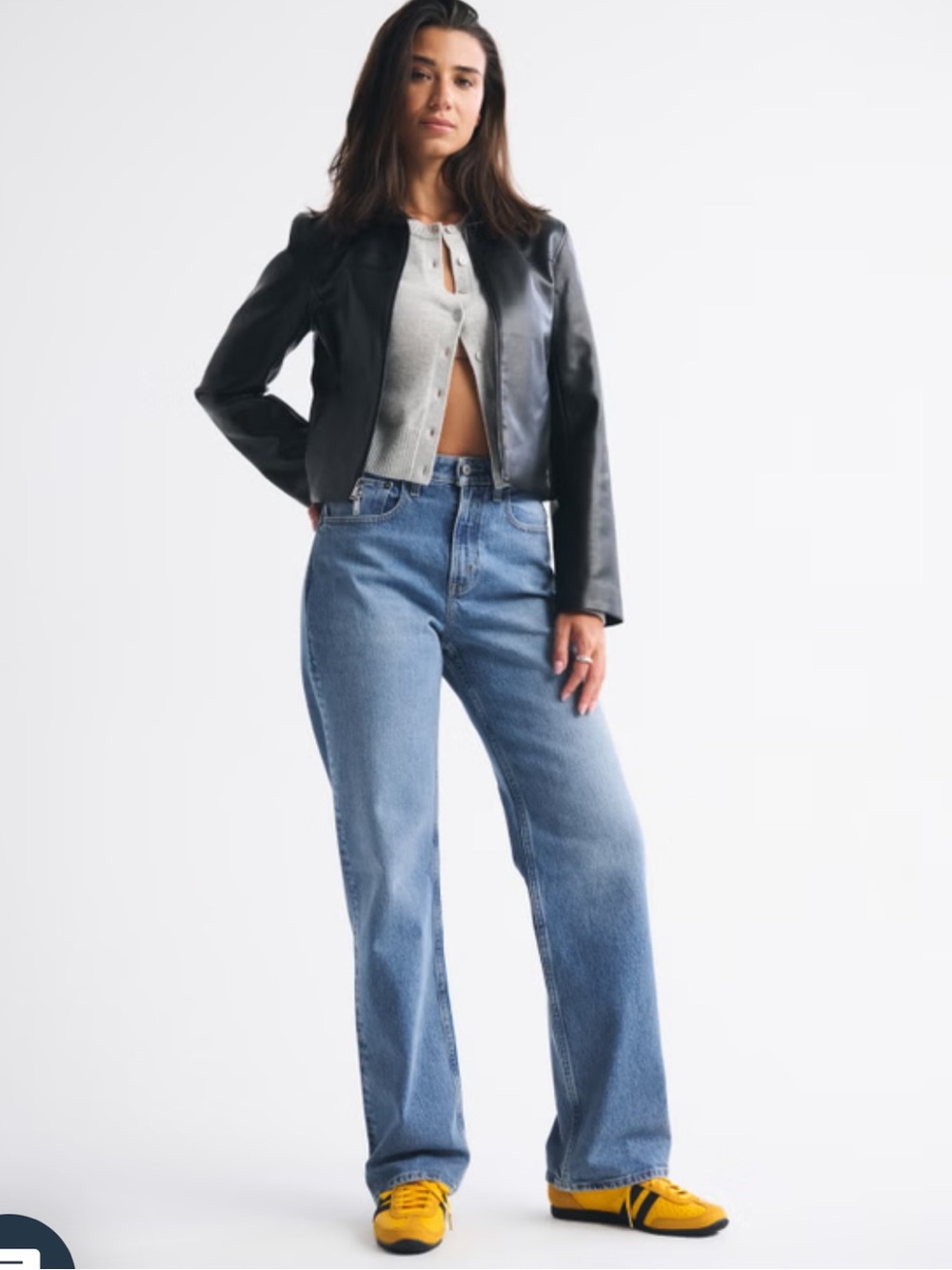 Abercrombie & Fitch The 90s Relaxed Jean High Rise Curve Love